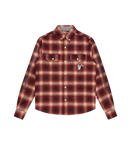 CHECK L/S SHIRT - RED